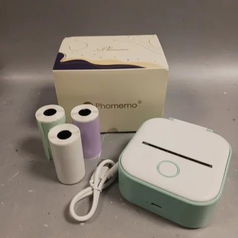 BOXED PHOMEMO T02 MINI PRINTER 