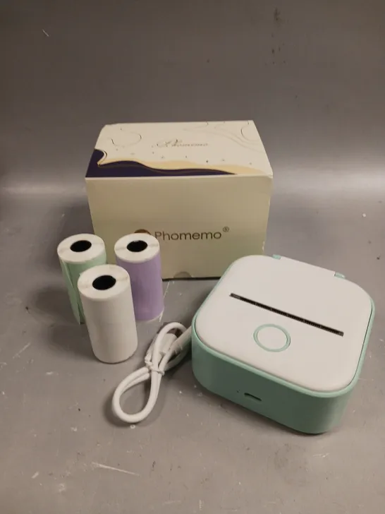 BOXED PHOMEMO T02 MINI PRINTER 