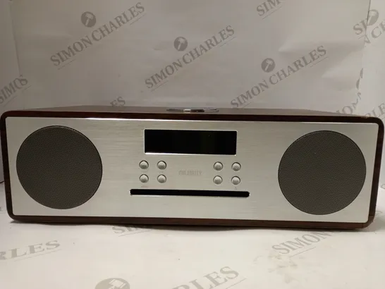 MAJORITY OAKINGTON ALL-IN-ONE DAB+/FM SMART BLUETOOTH RADIO - WALNUT N