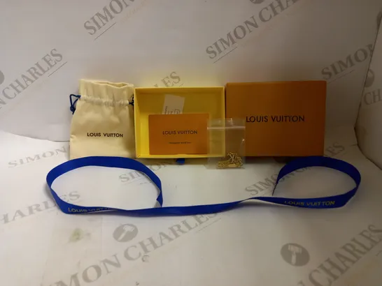 LOUIS VUITTON GOLD PLATED BRACLET