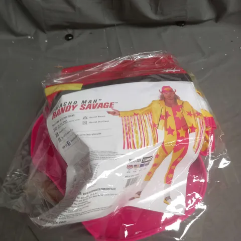 MACHO MAN RANDY SAVAGE FANCY DRESS SIZE UNSPECIFIED