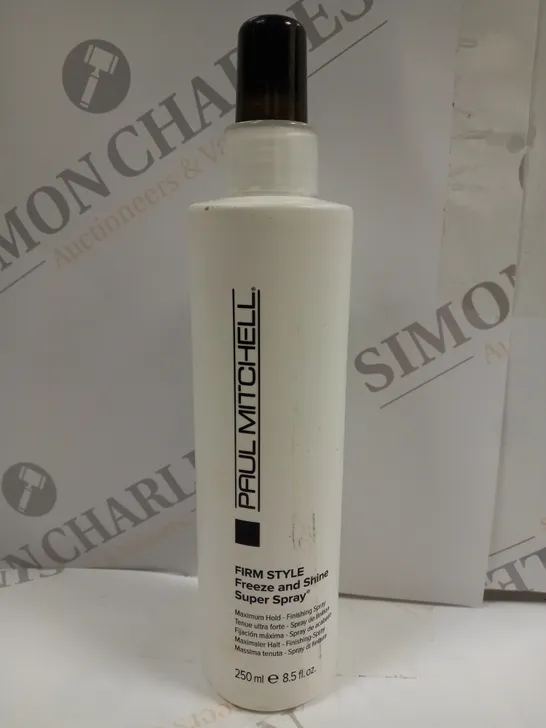 PAUL MITCHELL FIRM STYLE FREEZE AND SHINE SUPER SPRAY 250ML