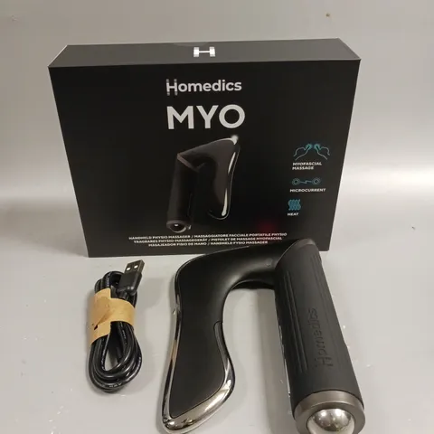 BOXED HOMEDICS MYO HANDHELD PHYSIO MASSAGER 