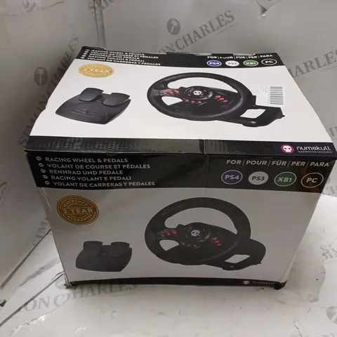 BOXED NUMSKULL WHEEL AND PEDALS