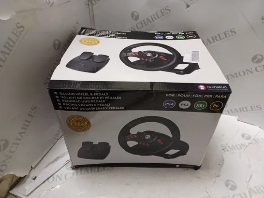 BOXED NUMSKULL WHEEL AND PEDALS