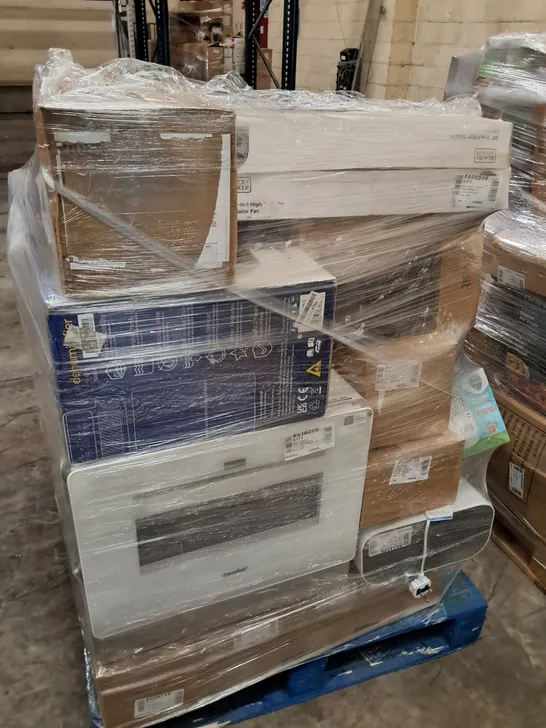 PALLET OF APPROXIMATELY 27 UNPROCESSED RAW RETURN HOUSEHOLD AND ELECTRICAL GOODS TO INCLUDE;