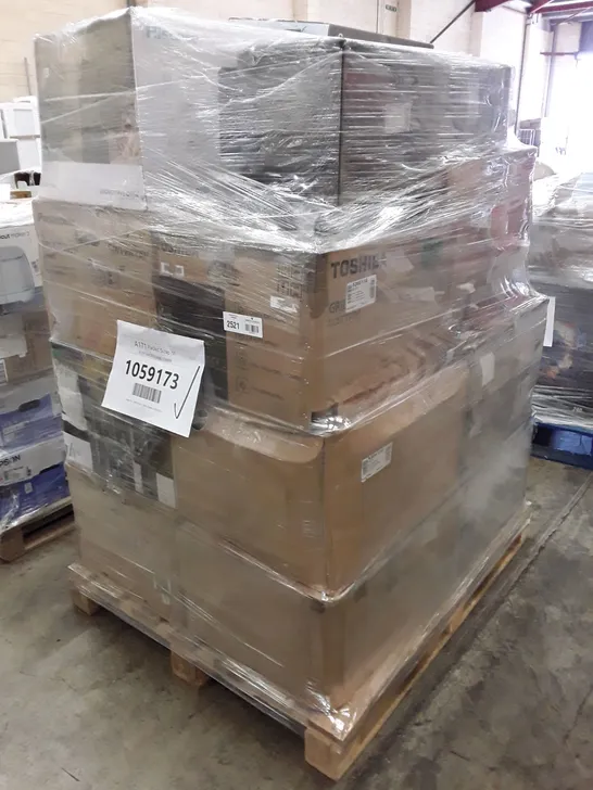 PALLET OF APPROXIMATELY 17 UNPROCESSED RAW RETURN HOUSEHOLD AND ELECTRICAL GOODS TO INCLUDE;