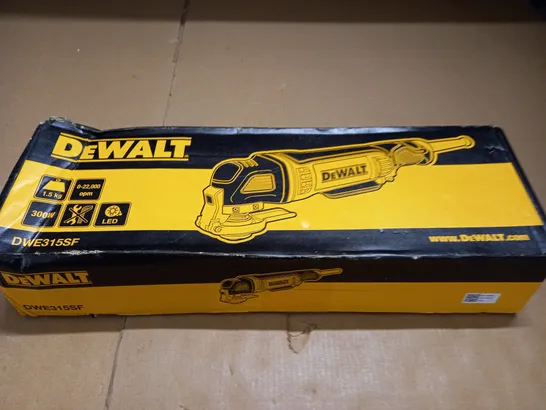 BOXED DEWALT DWE315SF CORDED MULTI TOOL