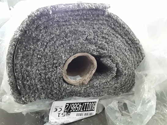 ROLL OF QUALITY BURSA 946 GUNMETAL CARPET APPROXIMATELY 11.4×4M