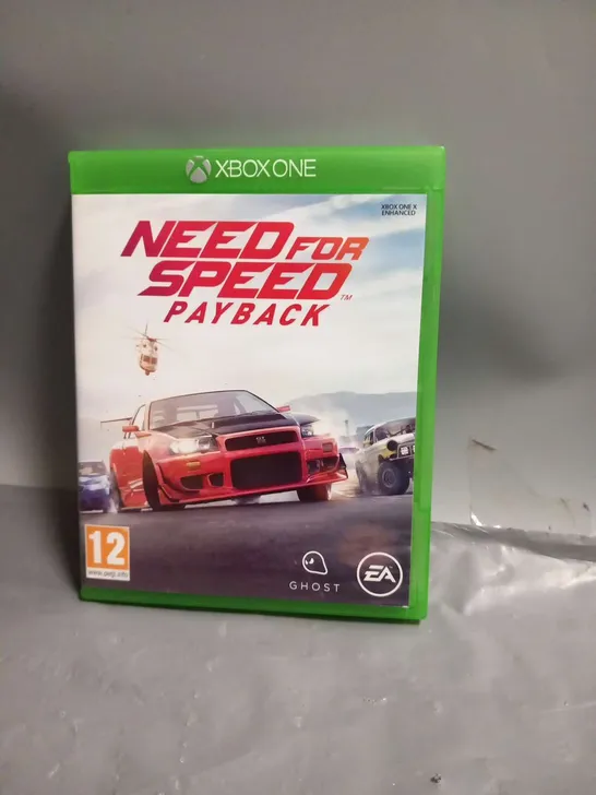 XBOX ONE NEED FOR SPEED PAYBACK