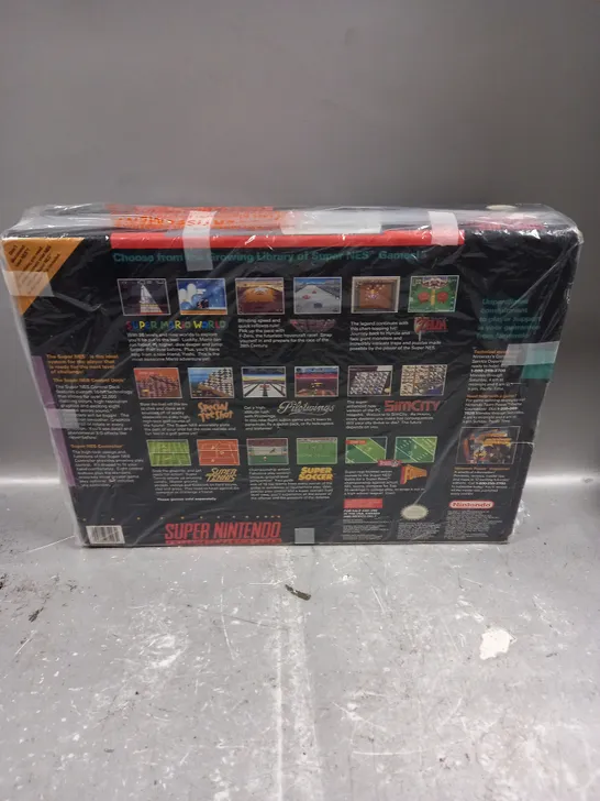 BOXED SUPER NINTENDO ENTERTAINMENT SYSTEM