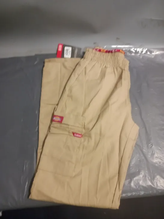 DICKIES WORKWEAR TROUSERS TAN SIZE EXTRA SMALL