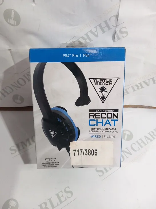 BOXED TURTLE BEACH EAR FORCE RECON CHAT WIRED