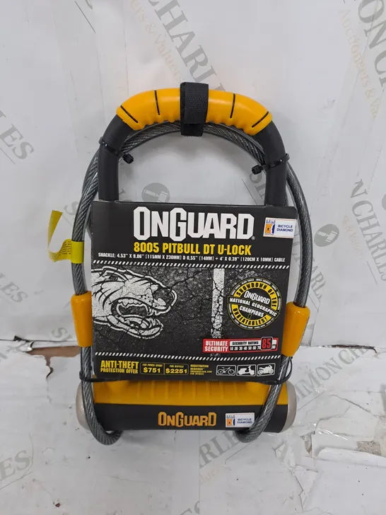 ONGUARD 8005 PITBULL DT U-LOCK 