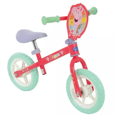 BOXED PEPPA PIG 10 INCH BALANCE BIKE