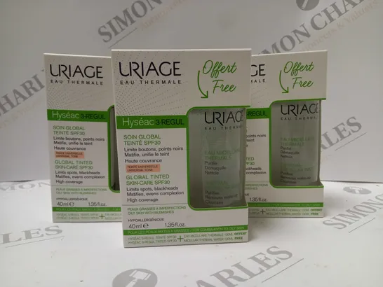 BOX OF 5 URIAGE EAU THERMALE GLOBAL TINTED SKINCARE SETS 