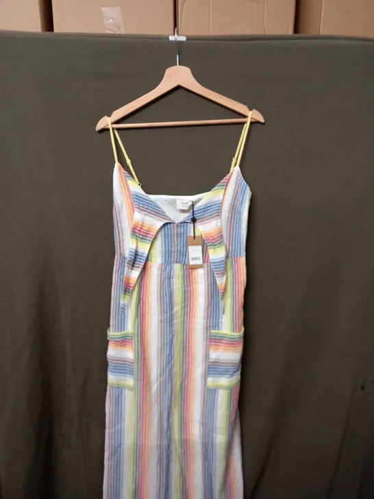 HUSH ROSATO MULTI STRIPE SUNDRESS - SIZE 6