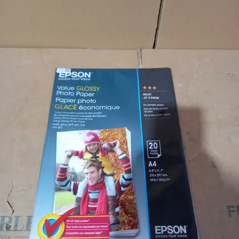 EPSON GLOSSY PHOTO PAPER - A4