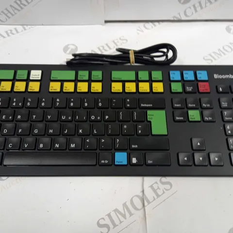 UNBOXED BLOOMBERG WIRED KEYBOARD