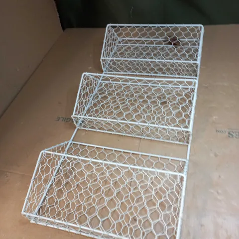 DIBOR EGGSHELL WIRE STORAGE RACK 