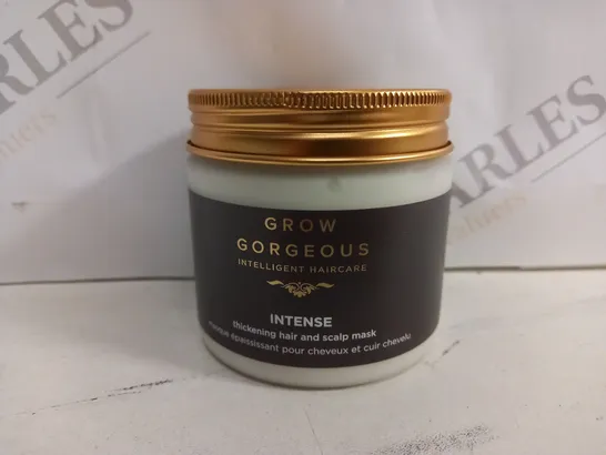 GROW GORGEOUS INTENSE THICKENING HAIR AND SCALP MASK 200 ML VEGAN-FRIENDLY,