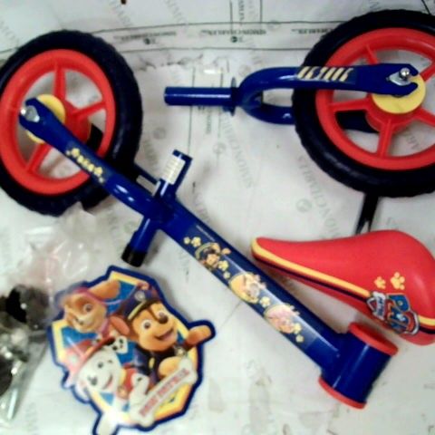 PAW PATROL 10 INCH BALANCE BIKE