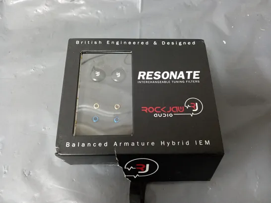 BOXED RESONATE INTERCHANGEABLE TUNING FILTERS 