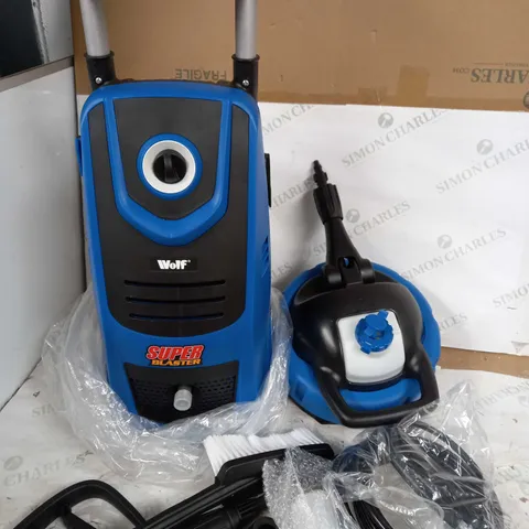 WOLF SUPER BLASTER PRESSURE WASHER BLUE