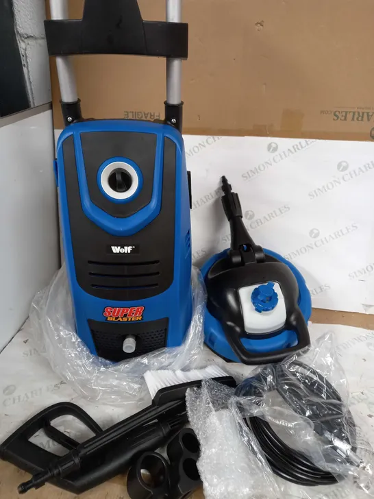 WOLF SUPER BLASTER PRESSURE WASHER BLUE