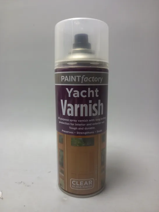 BOX OF 12 YACHT VARNISH - 400ML - COLLECTION ONLY