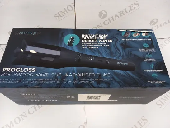 BOXED REVAMP PROGLOSS HOLLYWOOD WAVE, CURL AND ADVANCED SHINE