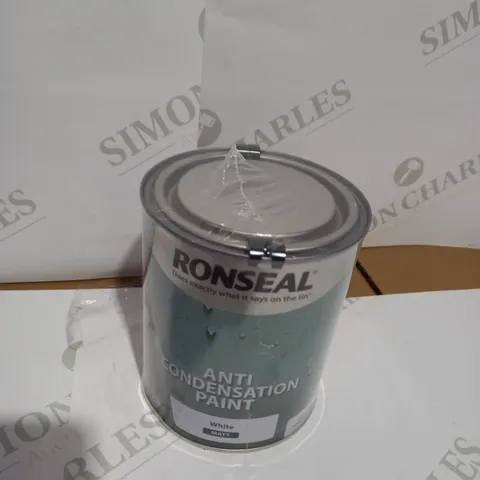 SEALED RONSEAL ANTI CONDENSATION PAINT WHITE - 750ML