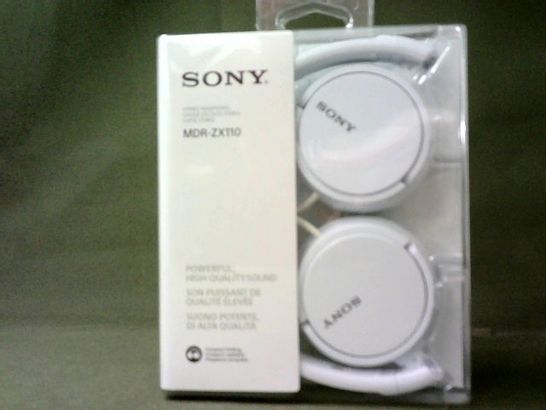 SONY MDR-ZX110 STEREO HEADPHONES