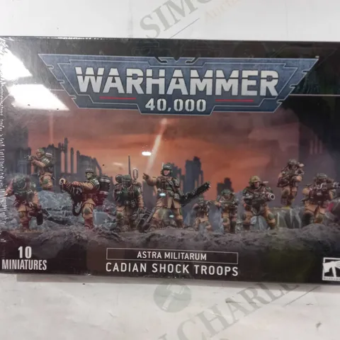 WARHAMMER 40K ASTRA MILITARUM CADIAN SHOCK TROOPS (PACK OF 10 MINIATURES)