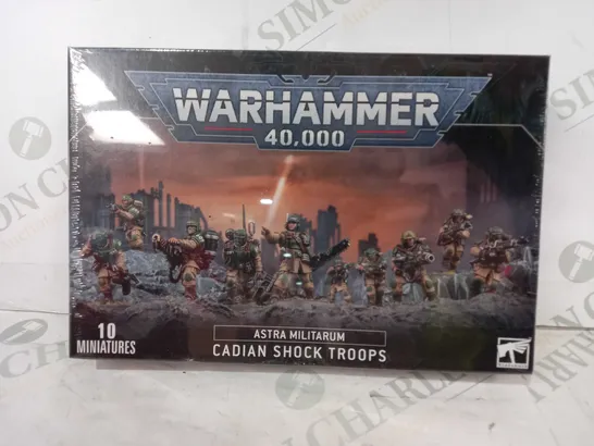 WARHAMMER 40K ASTRA MILITARUM CADIAN SHOCK TROOPS (PACK OF 10 MINIATURES)