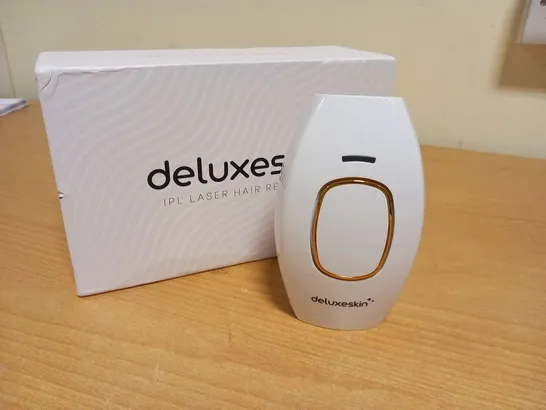 BOXED DELUXESKIN IPLL LASER HAIR REMOVAL DEVICE