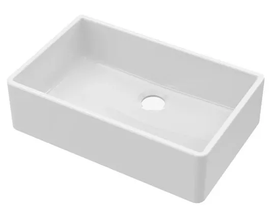 BOXED FIRECLAY SINKS SINGLE BOWL BELFAST KITCHEN SINK