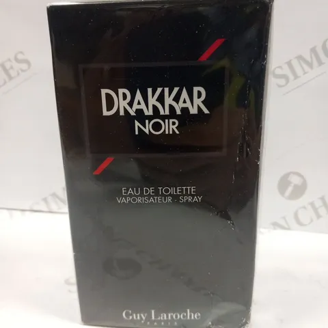 BOXED AND SEALED DRAKKAR NOIR EAU DE TOILETTE GUY LAROCHE 200ML