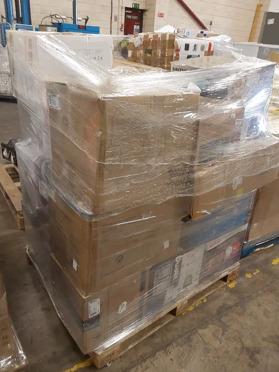 PALLET OF APPROXIMATELY 29 UNPROCESSED RAW RETURN HOUSEHOLD AND ELECTRICAL GOODS TO INCLUDE;