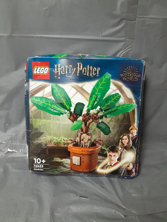 LEGO HARRY POTTER MANDRAKE MAGICAL PLANT TOY 76433 RRP £45