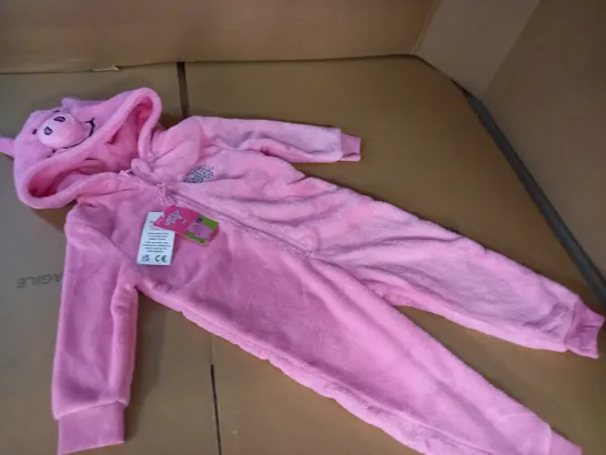 PERCY PIG PINK KIDS ONSIE - 3/4 YRS