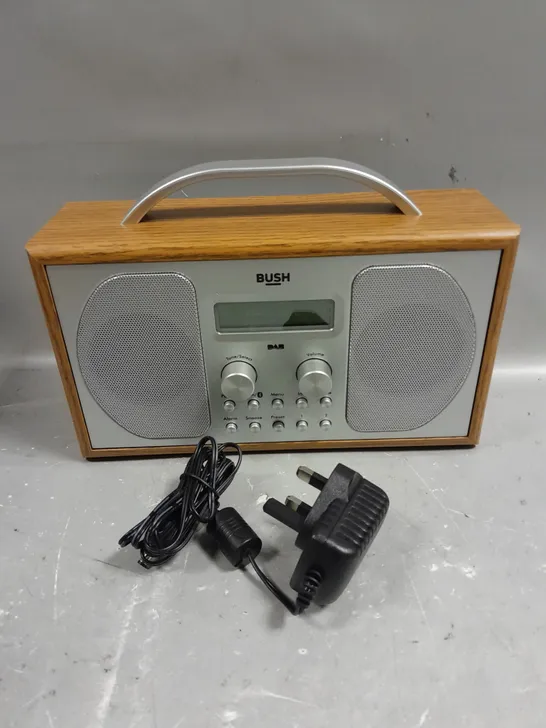 BOXED BUSH DAB/FM BLUETOOTH RADIO PLAYER 