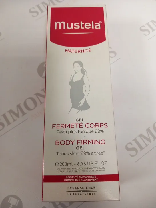 20 BOXED MUSTELA MATERNITE BODY FIRMING GEL 200ML