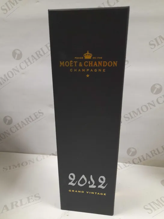 BOXED MOET AND CHANDON CHAMPAGNE 2012 GRAND VINTAGE 750ML