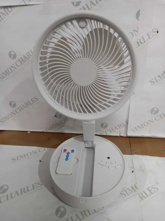 BELL & HOWELL OSCILLATING FOLDING RECHARGEABLE FAN