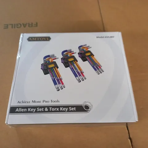 SEALED ALLEN KEY SET & TORX KEY SET