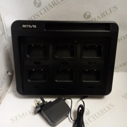 RETEVIS RTC29 MULTI-UNIT CHARGER - BLACK