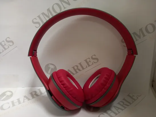 P47 TRUE WIRELESS HEAPHONES - GREY/RED