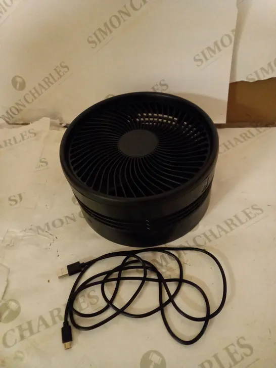 BELL & HOWELL RECHARGEABLE EXTENDABLE DESK & FLOOR FAN