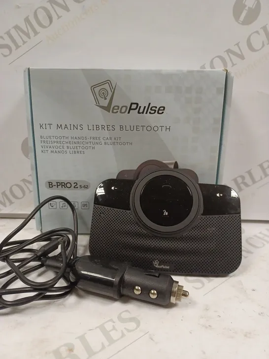 BOXED VEOPULSE BLUETOOTH HANDS-FREE CAR KIT 